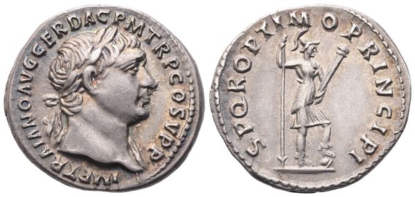 Trajan (98-117), Denarius, Rome, 104-107; AR (3,21 g; 18 mm; 6 h)