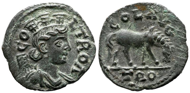 Troas, Alexandria. Pseudo-autonomous Issue, Time Of Valerian i And Gallienus (253-268). Æ