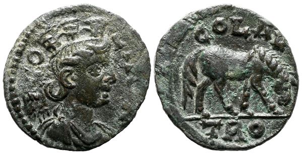 Troas, Alexandria. Pseudo-autonomous issue, time of Valerian I and Gallienus