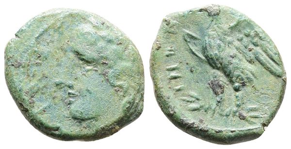 Sicily, Messana, The Mamertinoi, c. 288-278 BC. Æ Uncia (19mm, 3.88g).  - Auction Greek, Roman and Byzantine Coins	 - Bertolami Fine Art - Prague