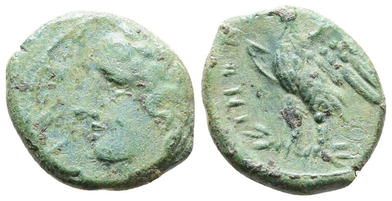 Sicily, Messana, The Mamertinoi, C. 288-278 Bc. Æ Uncia (19mm, 3.88g).