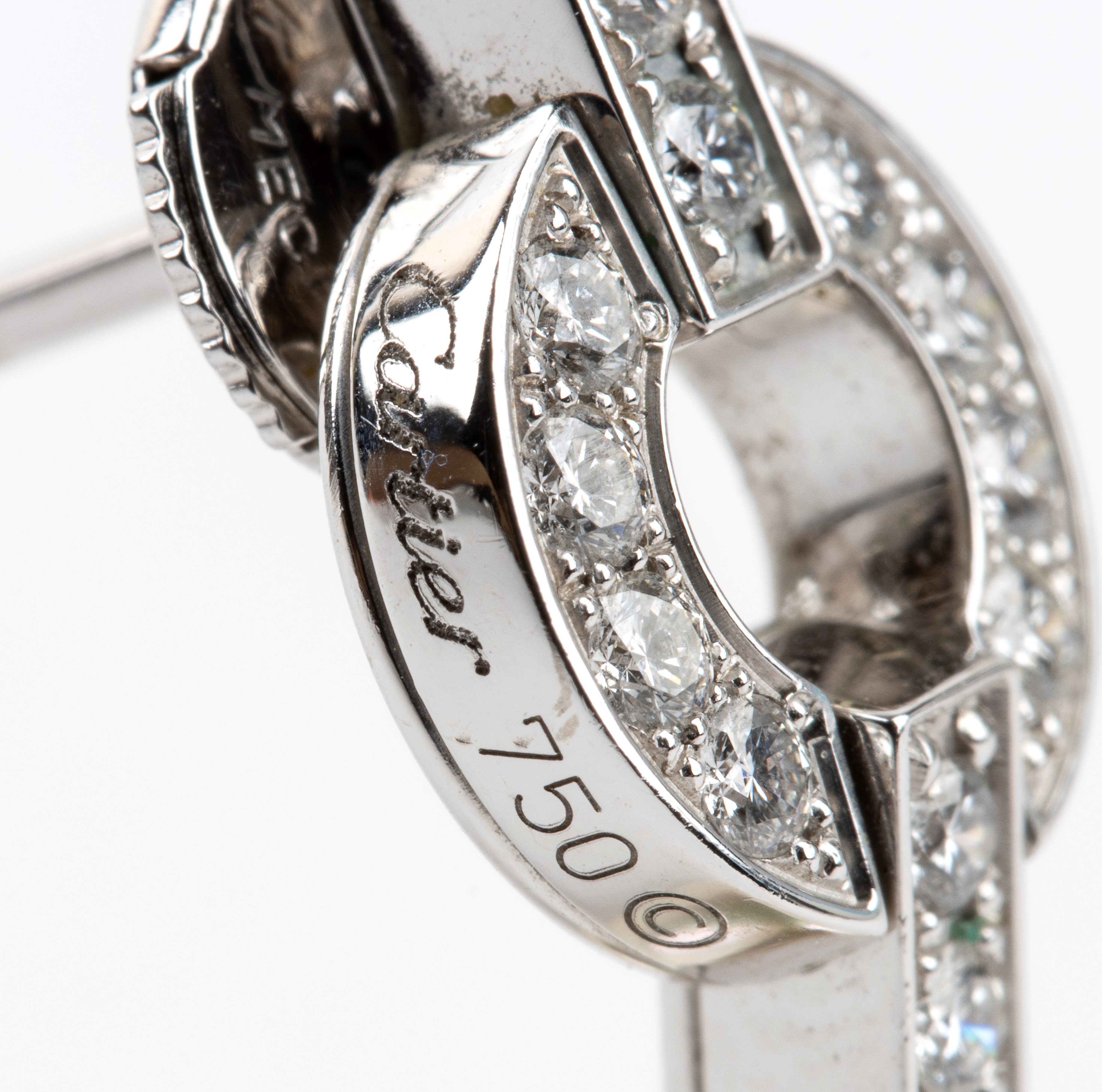 Collezione Himalaya: paio di orecchini con diamanti e perle