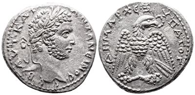 Caracalla (198-217). Seleucis And Pieria, Antioch. Bi Tetradrachm