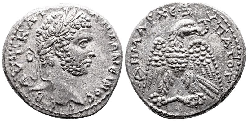 Caracalla (198-217). Seleucis And Pieria, Antioch. Bi Tetradrachm