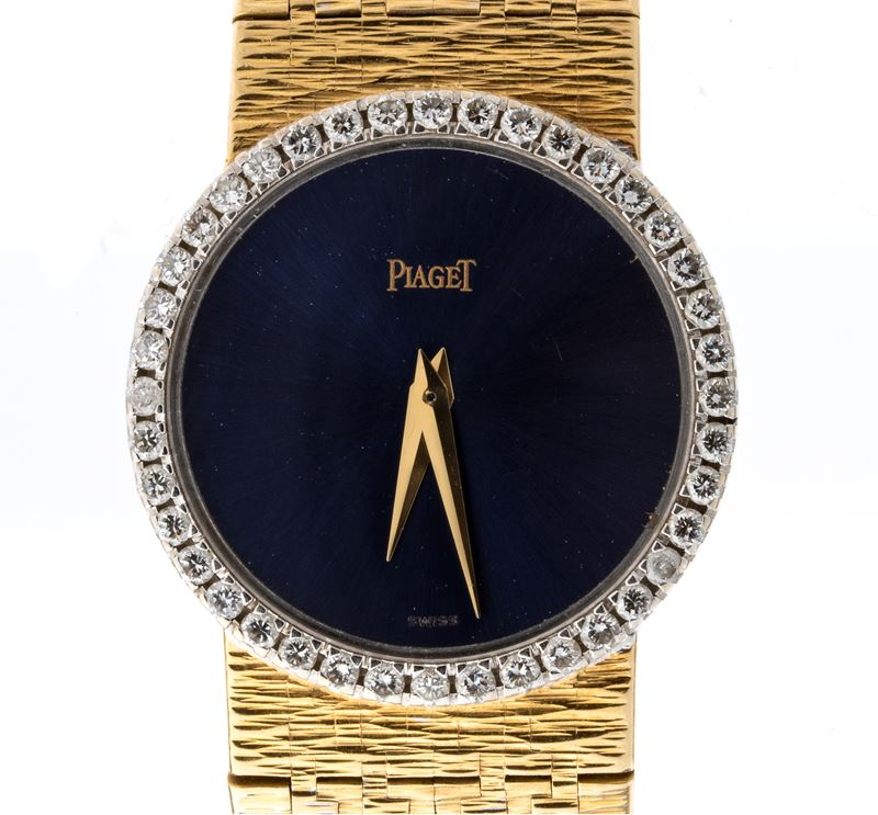 Orologio da polso Lady in oro giallo e diamanti