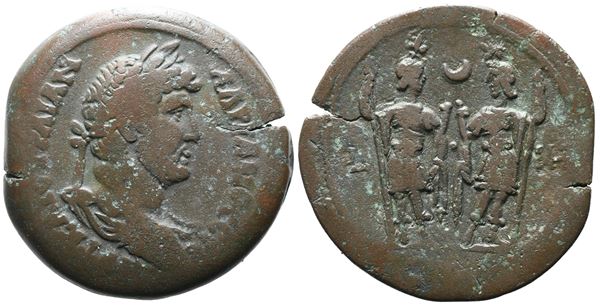 Hadrian (117-138). Egypt, Alexandria. Æ Drachm