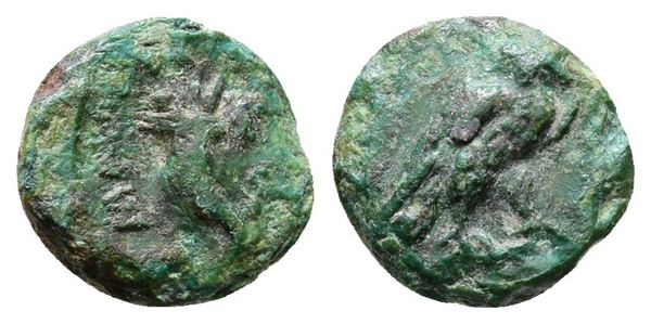 Sicily, Messana, The Mamertinoi(?), c. 2nd century BC. Æ (10mm, 0.72g).