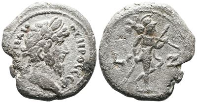 Lucius Verus (161-169). Egypt, Alexandria. Bi Tetradrachm