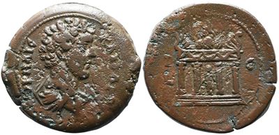 Marcus Aurelius (caesar, 139-161). Egypt, Alexandria. Æ Drachm