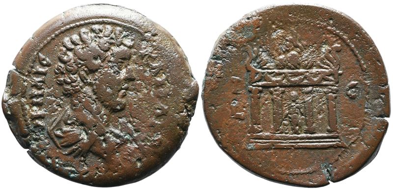 Marcus Aurelius (caesar, 139-161). Egypt, Alexandria. Æ Drachm