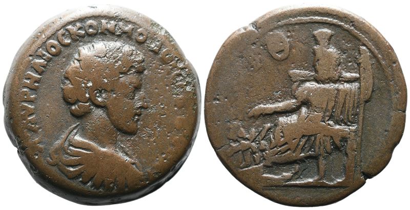 Commodus (caesar, 166-177). Egypt, Alexandria. Æ Drachm