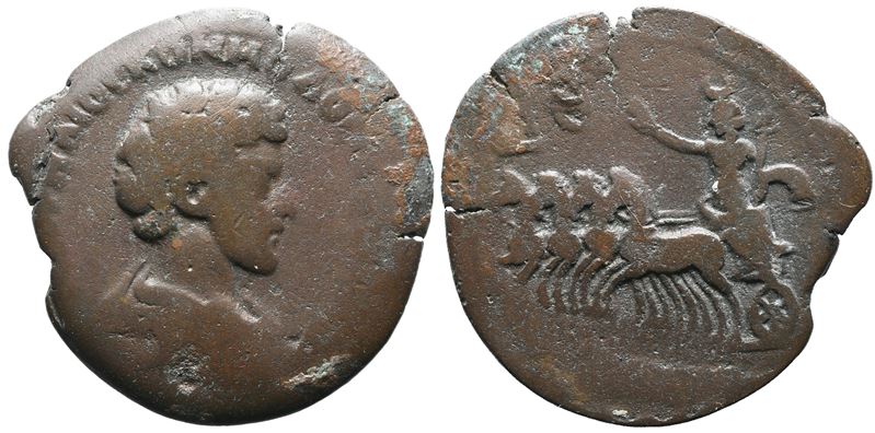 Commodus (caesar, 166-177). Egypt, Alexandria. Æ Drachm