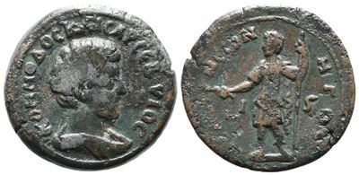 Commodus (caesar, 166-177). Egypt, Alexandria. Æ Diobol