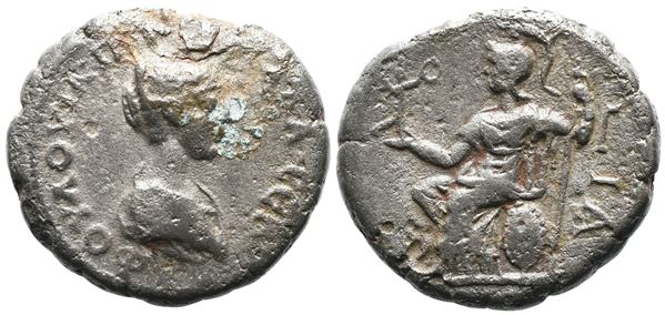 Plautilla (Augusta, 202-205). Egypt, Alexandria. BI Tetradrachm