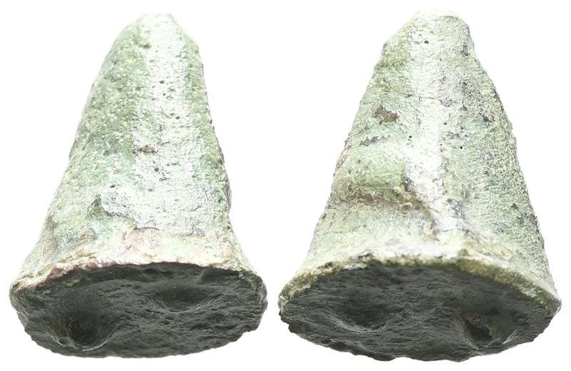 Sicily, Akragas, c. 440-430 BC. Cast Æ Hexas or Dionkion (15mm, 5.49g).