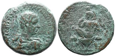 Diadumenian (caesar, 217-218). Egypt, Alexandria. Æ Drachm