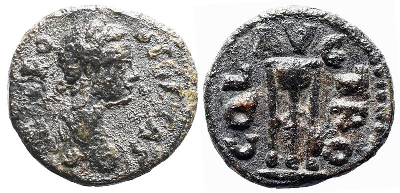 Geta (209-211). Troas, Alexandria. Æ