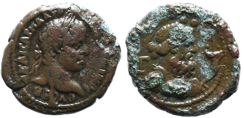 Elagabalus (218-222). Egypt, Alexandria. Æ Tetradrachm