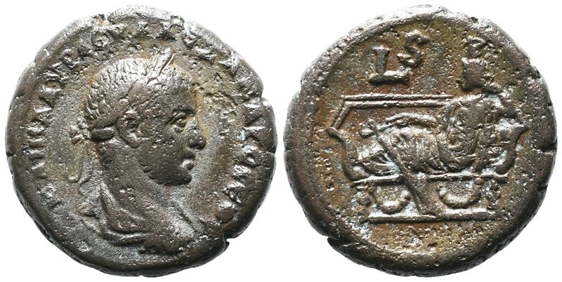 Severus Alexander (222-235). Egypt, Alexandria. Bi Tetradrachm