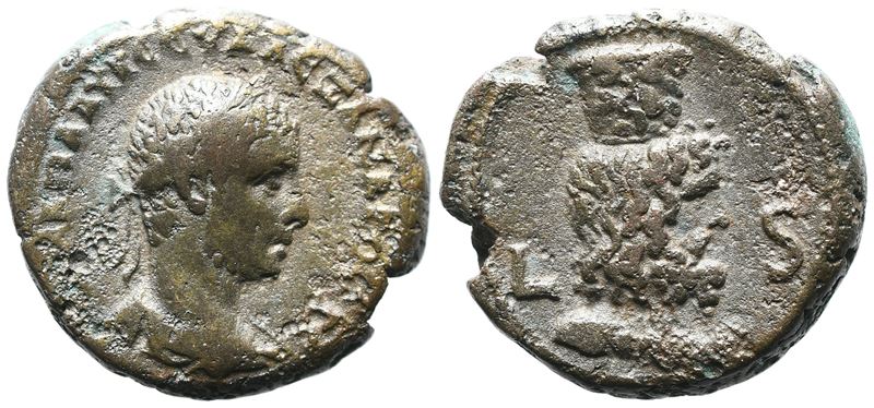 Severus Alexander (222-235). Egypt, Alexandria. Bi Tetradrachm