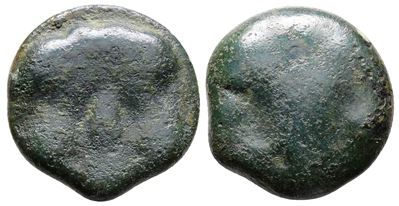 Sicily, Selinos, C. 450-440 Bc. Cast Æ Trias (20mm, 9.24g).