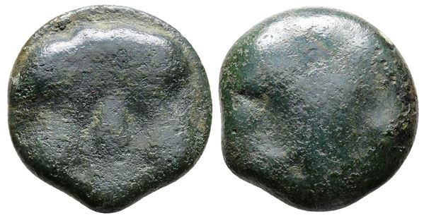 Sicily, Selinos, c. 450-440 BC. Cast Æ Trias (20mm, 9.24g).  - Auction Greek, Roman and Byzantine Coins	 - Bertolami Fine Art - Prague