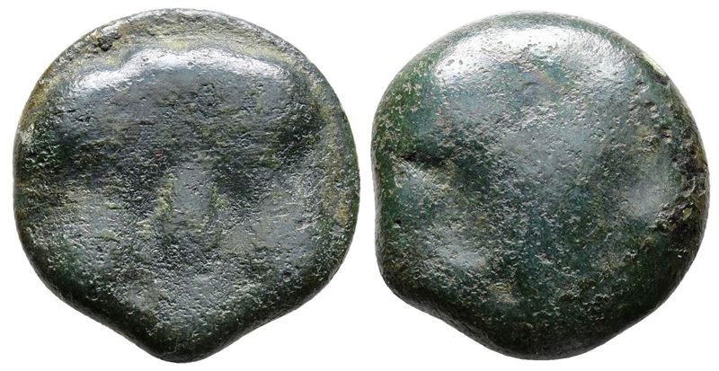 Sicily, Selinos, C. 450-440 Bc. Cast Æ Trias (20mm, 9.24g).