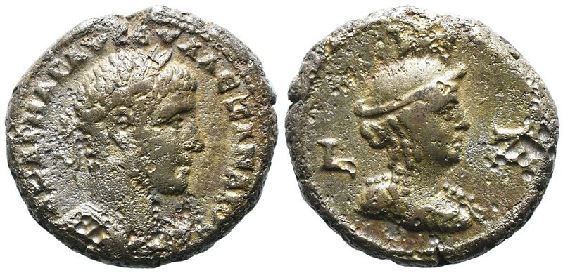Severus Alexander (222-235). Egypt, Alexandria. Bi Tetradrachm