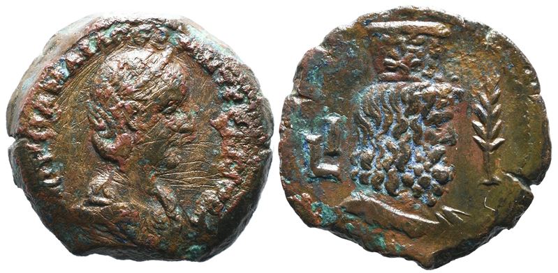Julia Mamaea (augusta, 222-235). Egypt, Alexandria. Bi Tetradrachm