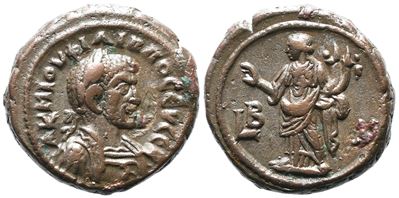 Philip i (244-249). Egypt, Alexandria. Bi Tetradrachm