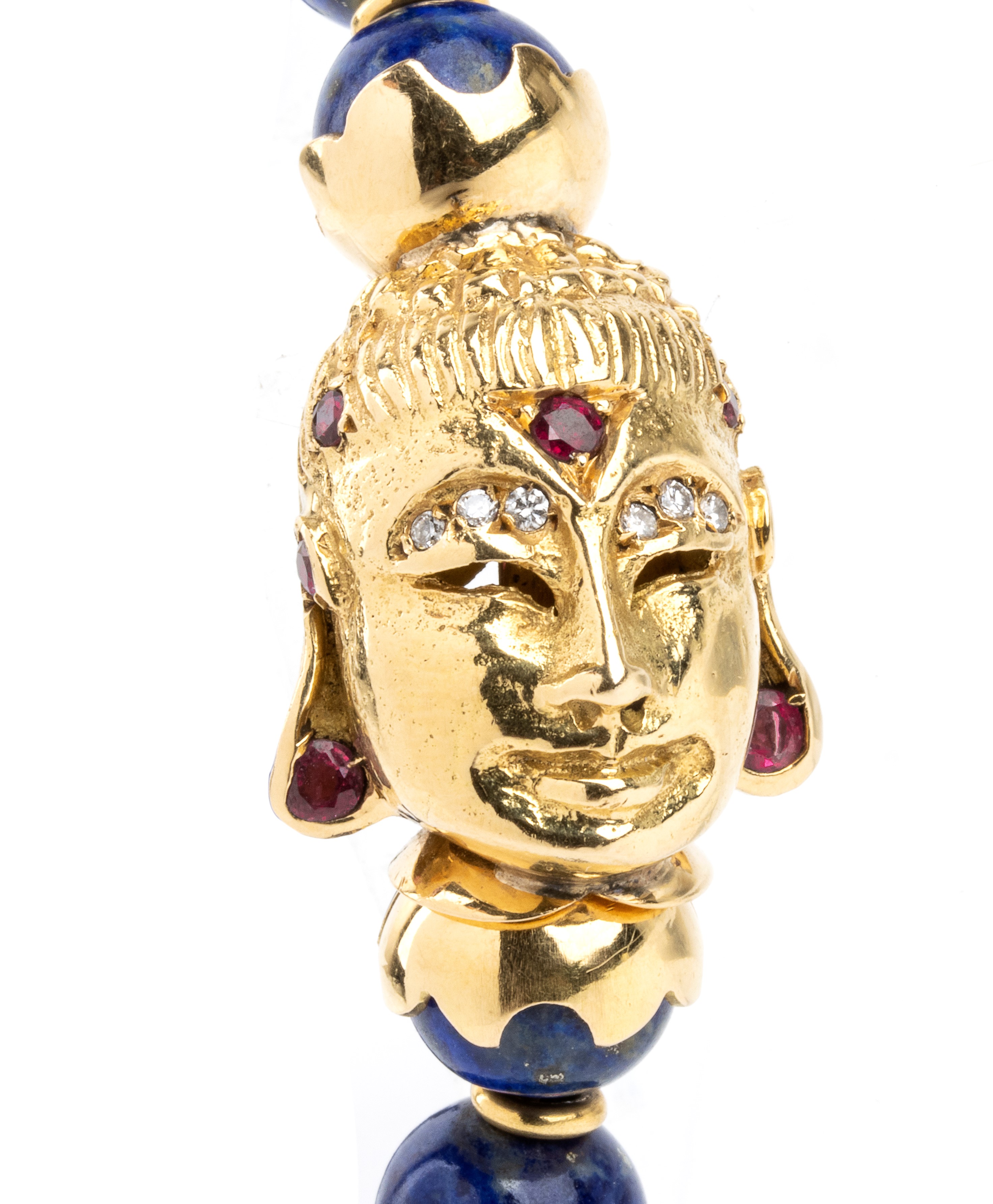 Bracciale orientale in lapislazzuli e oro
