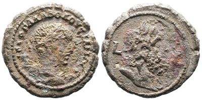 Volusian (251-253). Egypt, Alexandria. Bi Tetradrachm