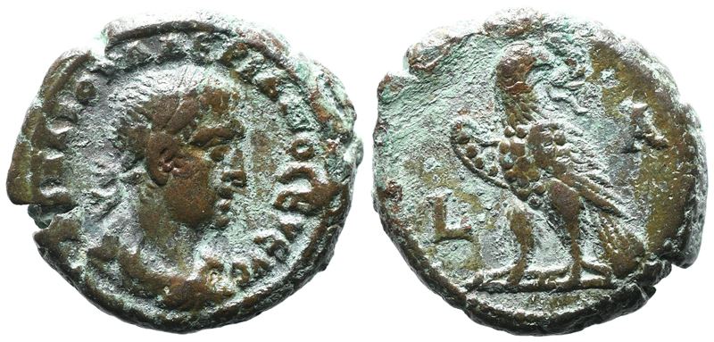 Valerian i (253-260). Egypt, Alexandria. Bi Tetradrachm
