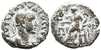 Claudius II (268-270). Egypt, Alexandria. Bi Tetradrachm
