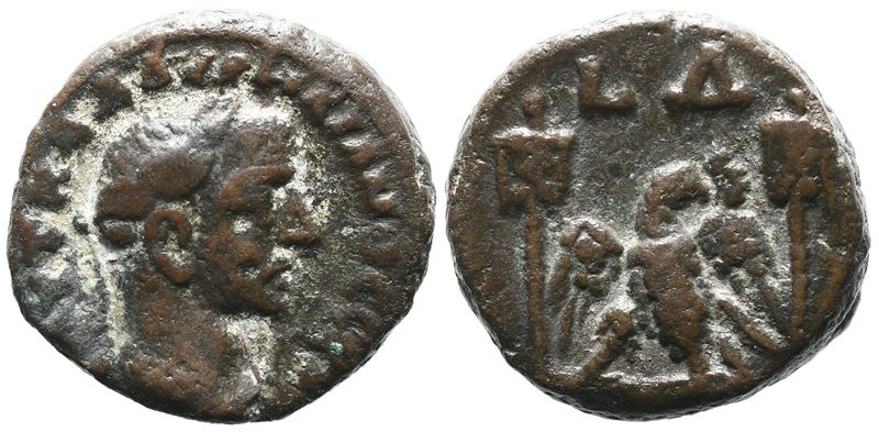 Aurelian (270-275). Egypt, Alexandria. Bi Tetradrachm