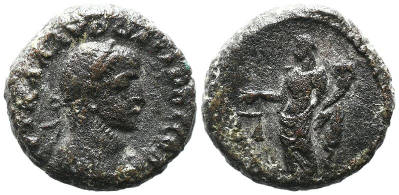 Aurelian (270-275). Egypt, Alexandria. Bi Tetradrachm