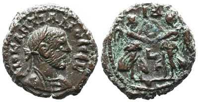 Diocletian (284-305). Egypt, Alexandria. Bi Tetradrachm