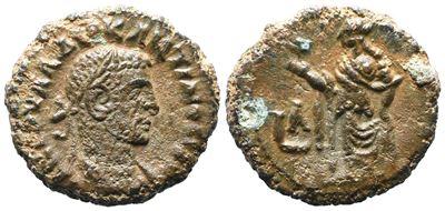 Diocletian (284-305). Egypt, Alexandria. Bi Tetradrachm