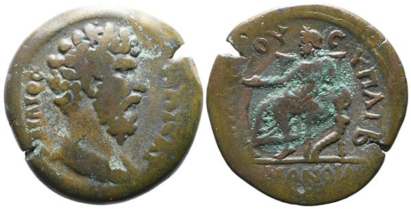 Aelius (Caesar, 136-138). Egypt, Alexandria. Æ Hemidrachm
