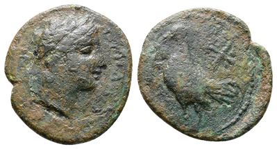 Sicily, Tyndaris, Early 3rd Century Bc. Æ (18mm, 2.23g).
