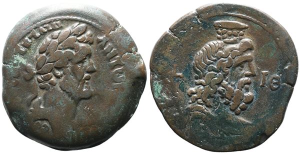 Antoninus Pius (138-161). Egypt, Alexandria. Æ Drachm