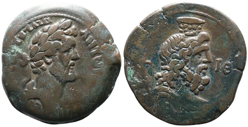 Antoninus Pius (138-161). Egypt, Alexandria. Æ Drachm