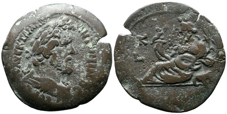Antoninus Pius (138-161). Egypt, Alexandria. Æ Drachm
