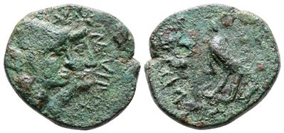 Sicily, Tyndaris, C. 44-36 Bc. Æ (23mm, 7.31g).