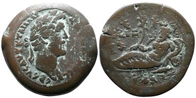 Antoninus Pius (138-161). Egypt, Alexandria. Æ Drachm