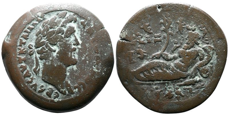 Antoninus Pius (138-161). Egypt, Alexandria. Æ Drachm