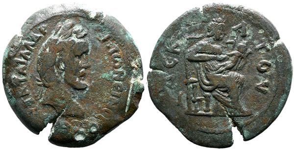 Antoninus Pius (138-161). Egypt, Alexandria. Æ Drachm  - Auction GREEK & ROMAN PROVINCIAL COINS AND NUMISMATIC LITERATURE Including a wide selection of Alexandrian Coins from the Dattari Collection - Bertolami Fine Art - Prague