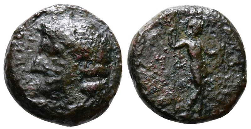 Sicily, Herbita, C. 339/8-330 Bc. Æ Hemilitron(?) (15mm, 3.09g, 1h).