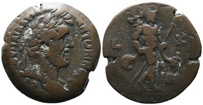 Antoninus Pius (138-161). Egypt, Alexandria. Æ Drachm