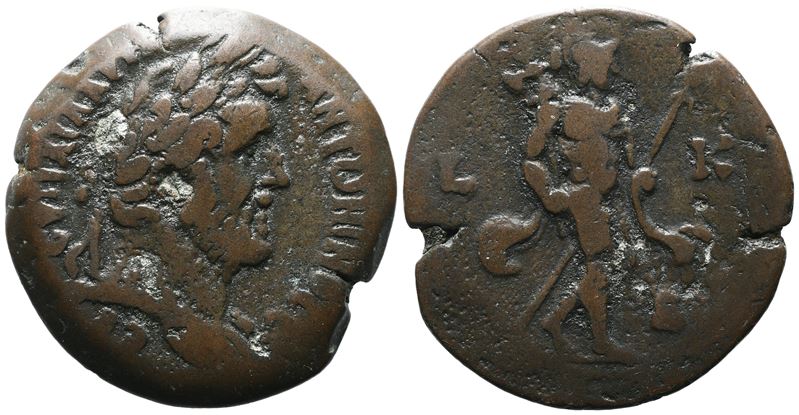 Antoninus Pius (138-161). Egypt, Alexandria. Æ Drachm